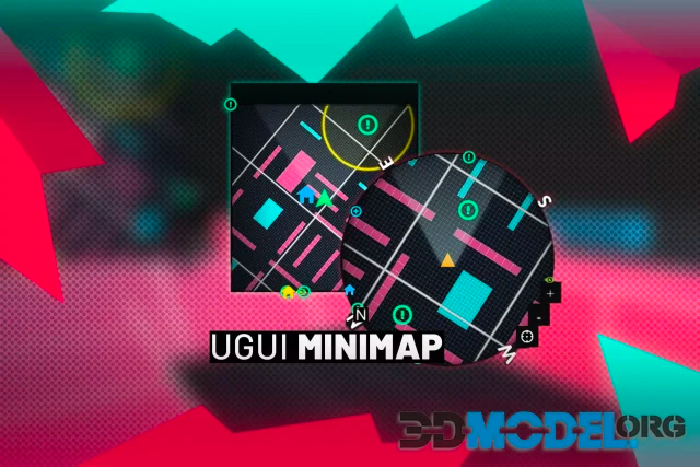 unity3d小地图